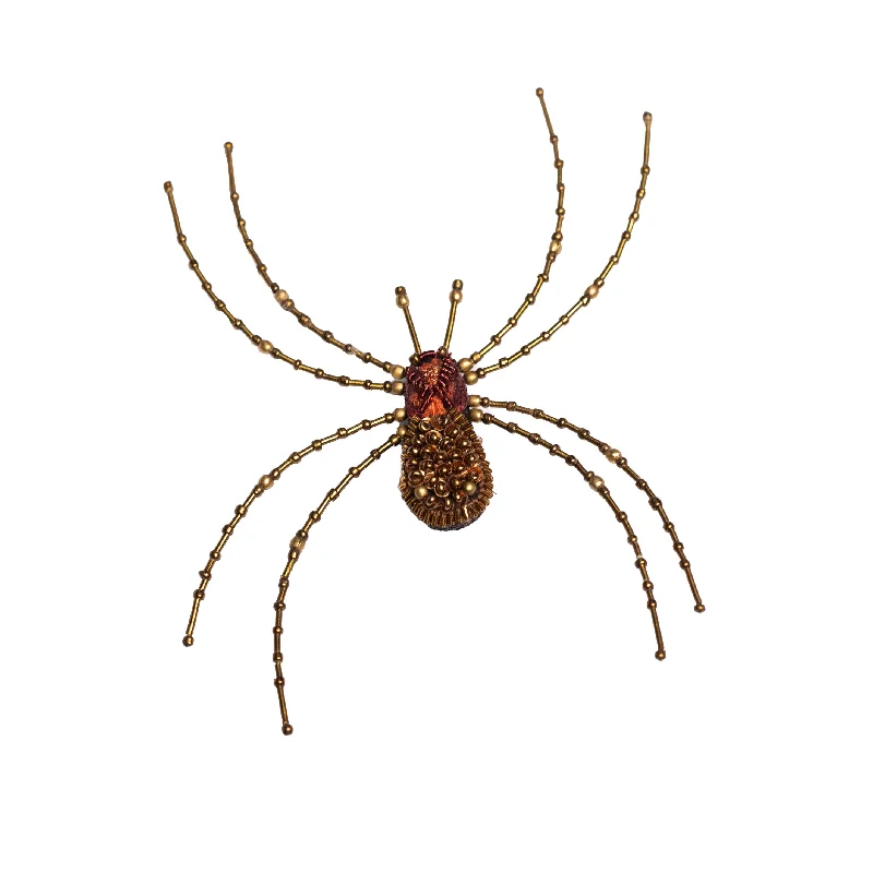 cellar spider brooch