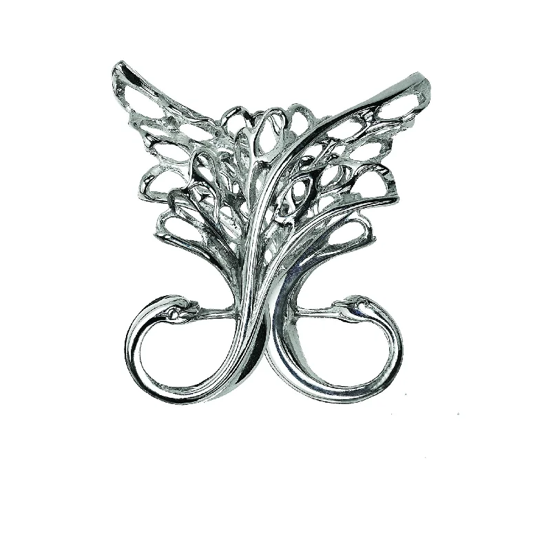 Children of Lir Entwined Twin Brooch