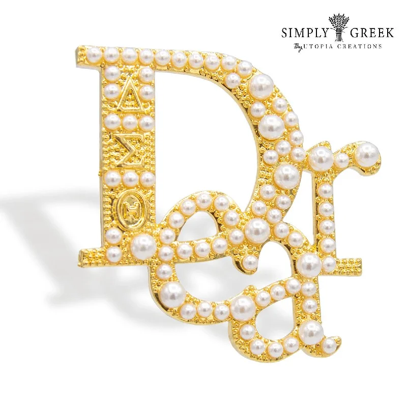 **NEW** The Pearl-Essence Collection DEAR D'OR Signature Brooch