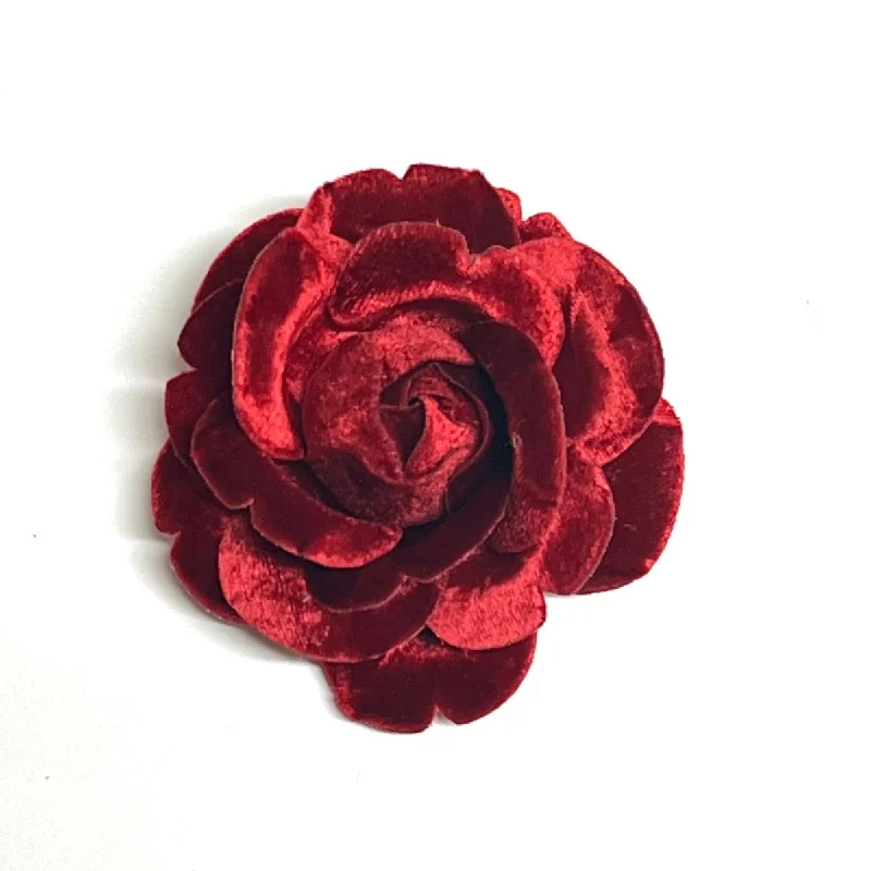 Empower Flower Brooch - Velvet  Rose