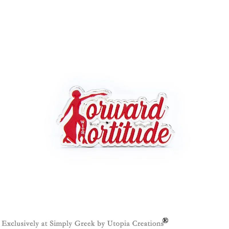 **NEW** Forward with Fortitude Lapel Pin