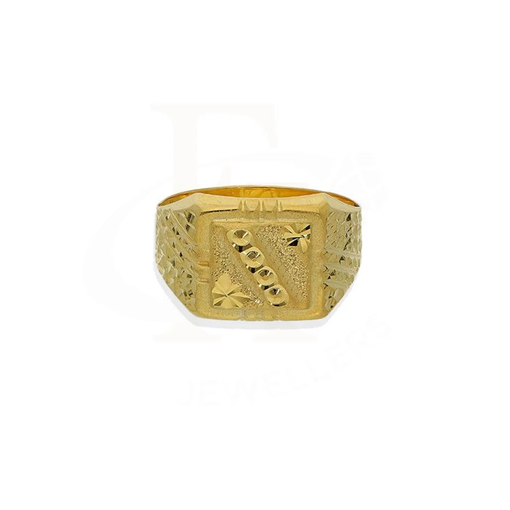 Gold Men's Ring 18KT - FKJRN18K2637