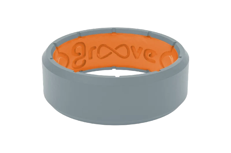 Edge Storm Grey & Orange Ring