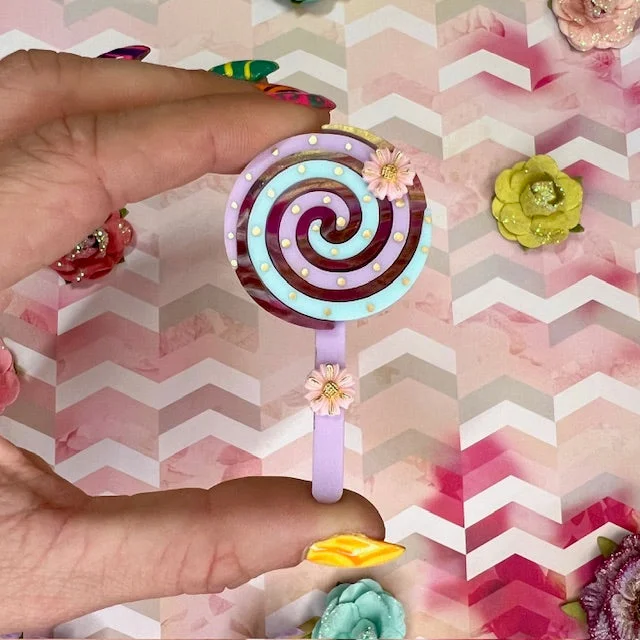 Lollipop Brooch