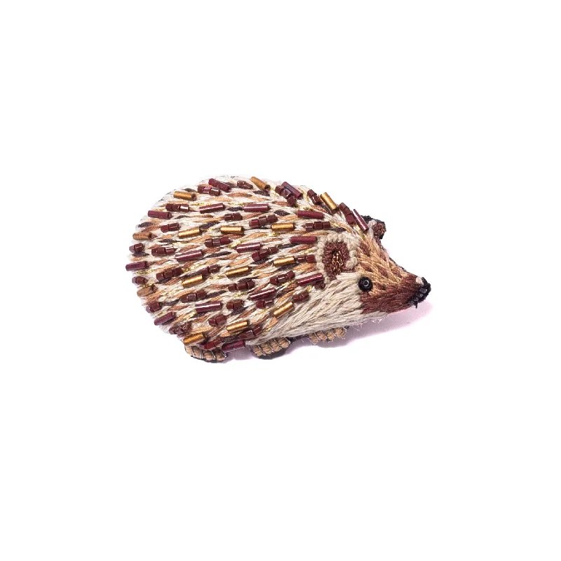 long eared hedgehog brooch