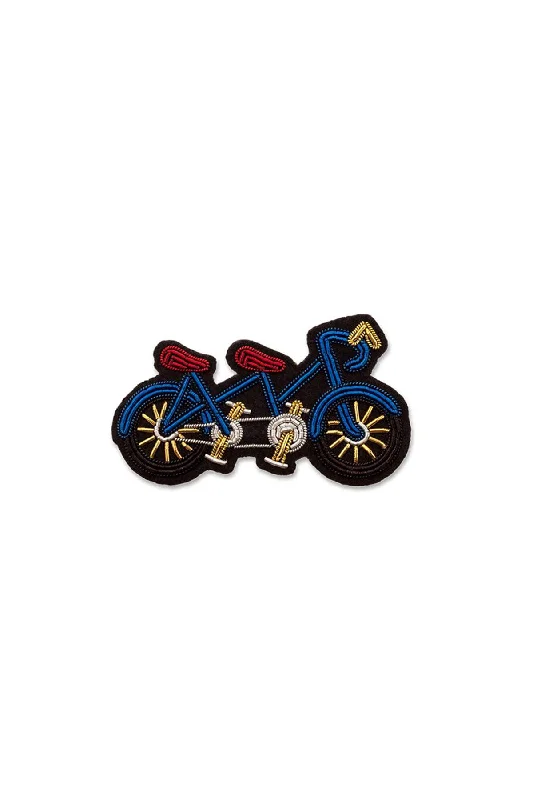 Tandem Bicycle Brooch