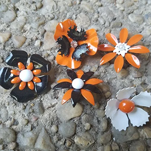 Mini Halloween Brooch Pin Set