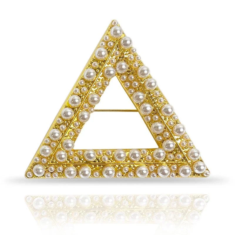 **NEW** The Pearl-Essence Collection Pyramid Brooch