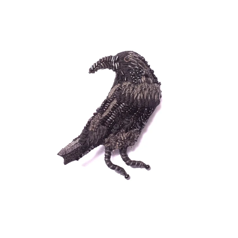 raven brooch