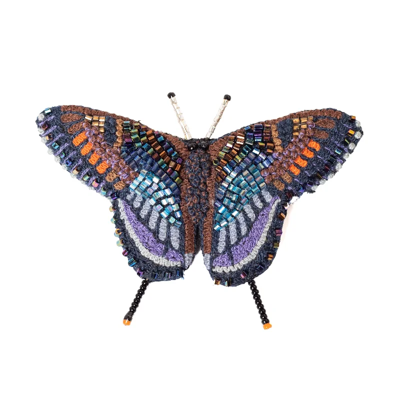 red spotted purple butterfly brooch