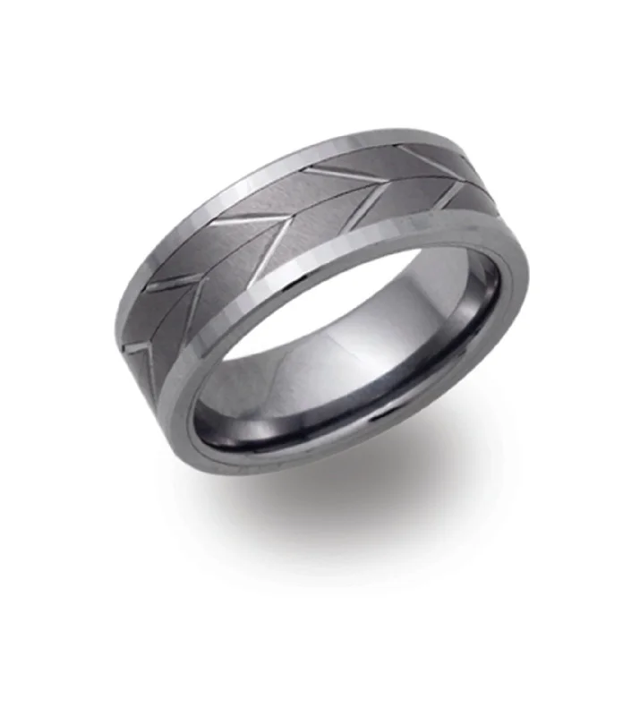 Unique & Co Tungsten Carbide Spinning Ring