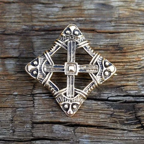 Viking Cross Brooch