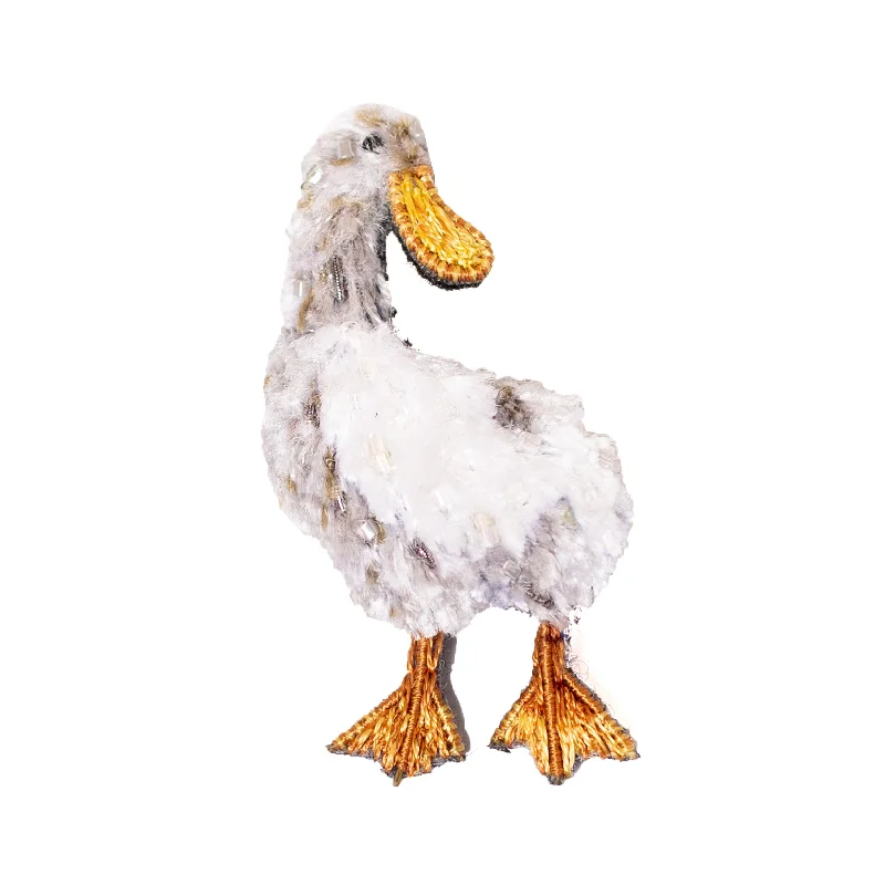 waddling duck brooch